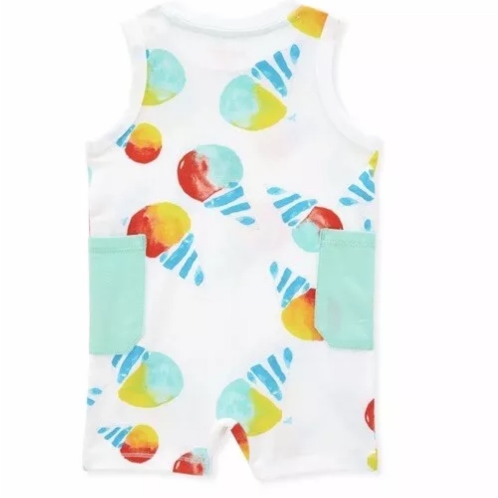 Burt’s bees ice cream romper size 12months new with tags!